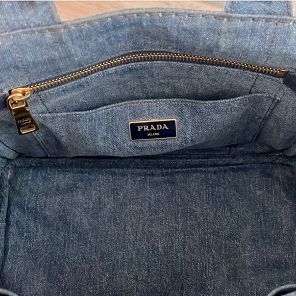 🔥1DAYSALE🔥Denim Prada Mini Canapa - Picture 5 of 7